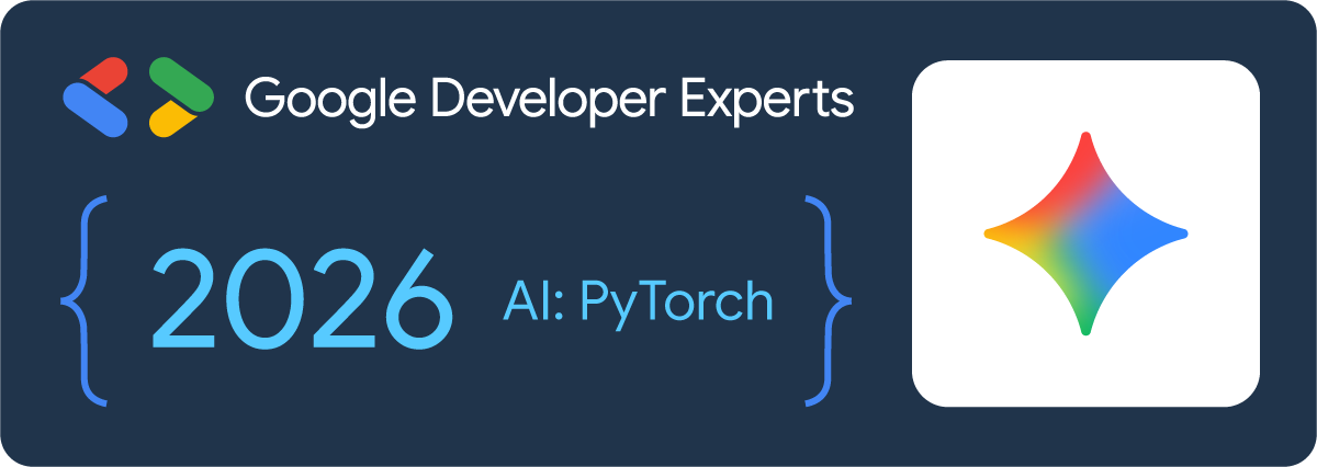 Google Developer Expert 2026 — AI: PyTorch